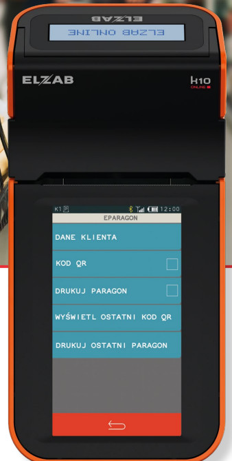 Paragony ELZAB na smartfona lub e-mailem